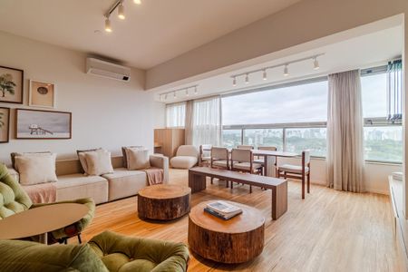 Apartamento para alugar com 66m², 1 quarto e 1 vagaSala