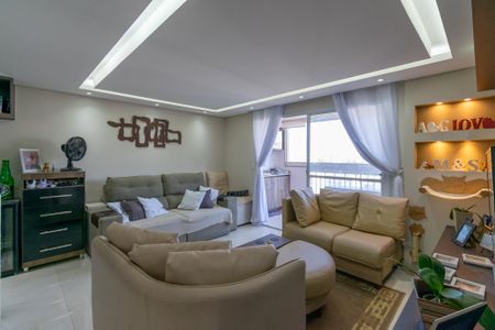 Sala de apartamento à venda com 3 quartos, 100m² em Vila Campestre, São Paulo