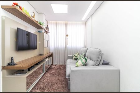 Sala de apartamento à venda com 2 quartos, 58m² em União, Belo Horizonte