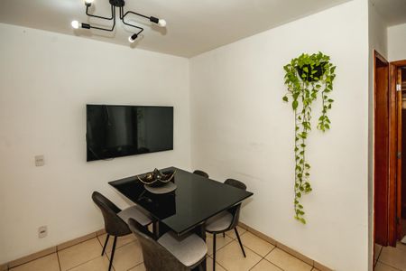 Sala de Jantar de apartamento para alugar com 2 quartos, 50m² em Dona Clara, Belo Horizonte