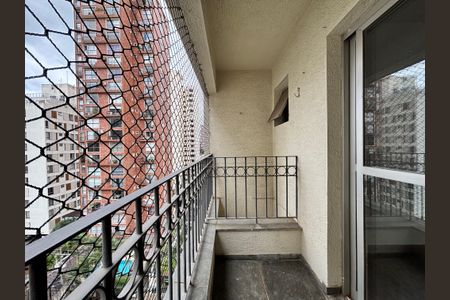 Varanda de apartamento à venda com 2 quartos, 80m² em Vila Nova Conceição, São Paulo