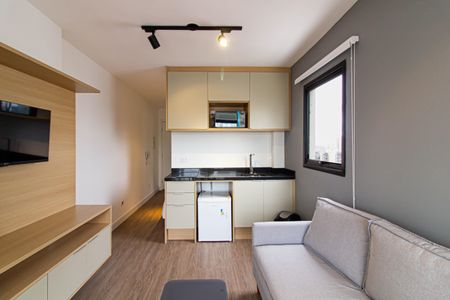 Apartamento para alugar com 25m², 1 quarto e sem vagaSala