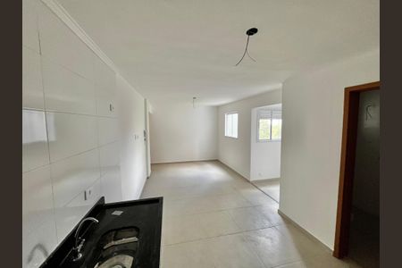 Sala/Cozinha de apartamento à venda com 2 quartos, 54m² em Água Fria, São Paulo
