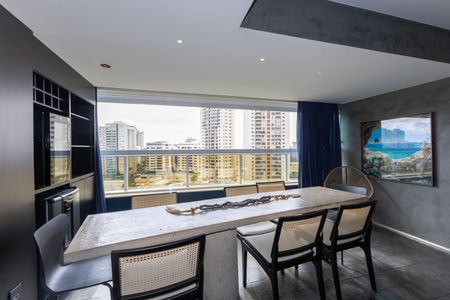 Sala de Jantar de apartamento para alugar com 1 quarto, 56m² em Vila da Serra, Nova Lima