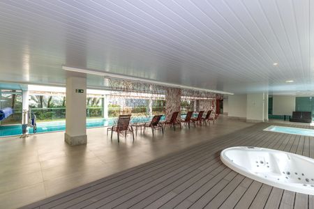 Apartamento para alugar com 56m², 1 quarto e 1 vaga Apartamento para alugar com 56m², 1 quarto e 1 vagaÁrea comum - Piscina Térmica