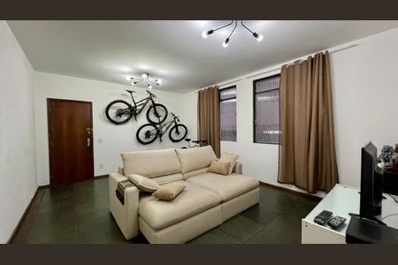 sala  de apartamento à venda com 3 quartos, 90m² em Santo Antônio, Belo Horizonte