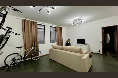 sala  de apartamento à venda com 3 quartos, 90m² em Santo Antônio, Belo Horizonte