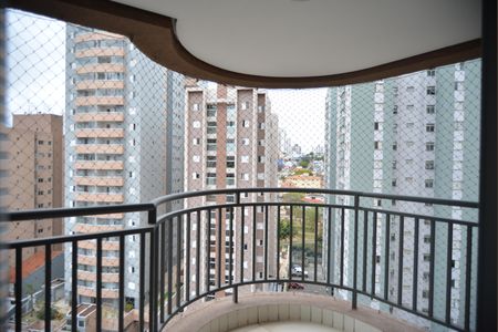 Varanda da Sala de apartamento à venda com 3 quartos, 115m² em Vila Valparaíso, Santo André