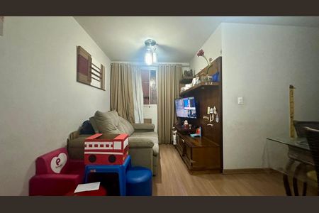 Sala de apartamento à venda com 3 quartos, 70m² em Cinquentenario, Belo Horizonte