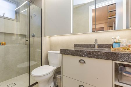 Apartamento à venda com 94m², 3 quartos e 2 vagasBanheiro da Suíte