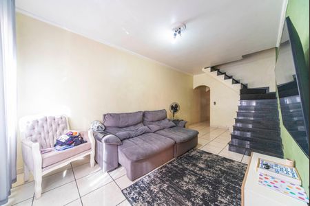 Sala de casa à venda com 3 quartos, 125m² em Jardim Las Vegas, Santo André