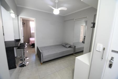 Sala de apartamento à venda com 1 quarto, 45m² em Centro, Campinas