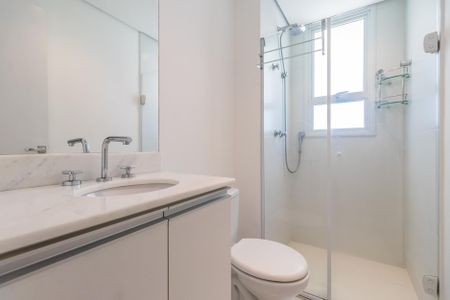 Apartamento para alugar com 108m², 2 quartos e 1 vagaBanheiro da Suíte