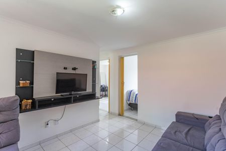 Sala de apartamento para alugar com 2 quartos, 51m² em Conceição, Diadema
