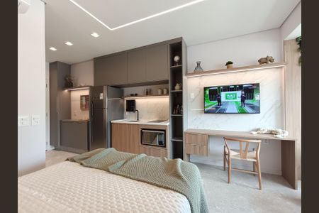 Studio para alugar com 28m², 1 quarto e sem vaga Studio para alugar com 28m², 1 quarto e sem vagaStudio