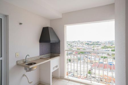 Varanda gourmet de apartamento para alugar com 2 quartos, 66m² em Fundação, São Caetano do Sul