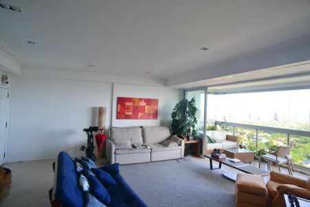 Sala de apartamento para alugar com 3 quartos, 185m² em Barra da Tijuca, Rio de Janeiro