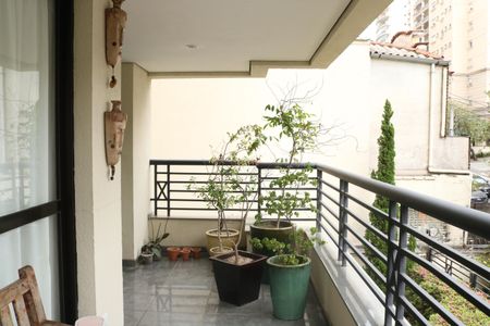 Varanda de apartamento à venda com 4 quartos, 169m² em Pompeia, São Paulo