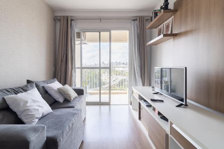 Sala de apartamento à venda com 2 quartos, 54m² em Indianópolis, São Paulo