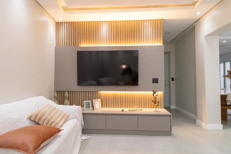 Casa de condomínio à venda com 90m², 3 quartos e 2 vagasSala