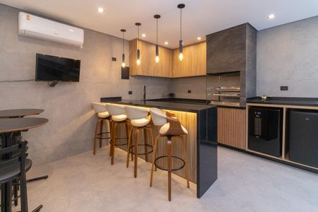 Casa de condomínio à venda com 90m², 3 quartos e 2 vagasÁrea gourmet