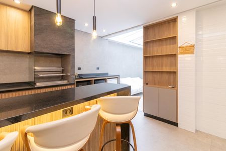 Casa de condomínio à venda com 90m², 3 quartos e 2 vagasÁrea gourmet