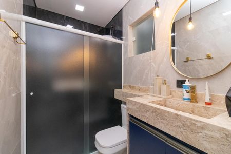 Casa de condomínio à venda com 90m², 3 quartos e 2 vagasBanheiro Social 2