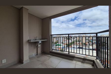 Varanda de apartamento à venda com 2 quartos, 70m² em Casa Branca, Santo André