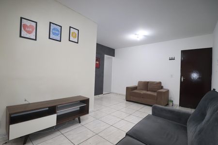 Sala de apartamento para alugar com 2 quartos, 54m² em Jardim Santo André, Santo André