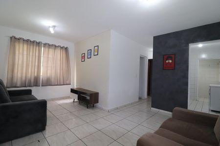 Sala de apartamento para alugar com 2 quartos, 54m² em Jardim Santo André, Santo André