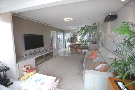 Sala de apartamento à venda com 4 quartos, 128m² em Alto Caiçaras, Belo Horizonte