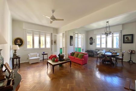 Sala de apartamento à venda com 2 quartos, 135m² em Botafogo, Rio de Janeiro