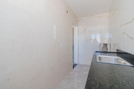 Cozinha de kitnet/studio para alugar com 1 quarto, 40m² em Medianeira, Porto Alegre