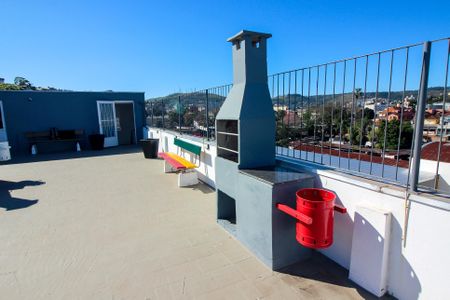 Studio para alugar com 44m², 1 quarto e sem vaga Studio para alugar com 44m², 1 quarto e sem vagaÁrea comum - Churrasqueira