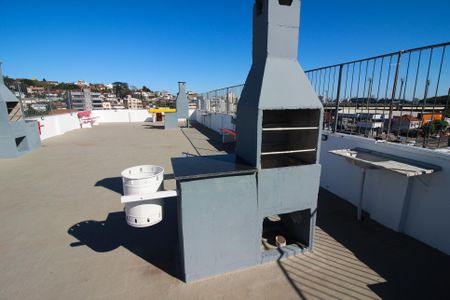 Studio para alugar com 44m², 1 quarto e sem vaga Studio para alugar com 44m², 1 quarto e sem vagaÁrea comum - Churrasqueira