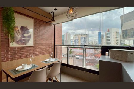 Varanda de apartamento para alugar com 1 quarto, 32m² em Pinheiros, São Paulo
