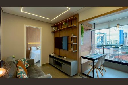 Sala de apartamento para alugar com 1 quarto, 32m² em Pinheiros, São Paulo