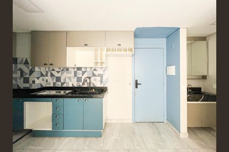 Sala/Cozinha de apartamento à venda com 2 quartos, 35m² em Barra Funda, São Paulo