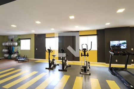 Apartamento à venda com 35m², 2 quartos e sem vaga Apartamento à venda com 35m², 2 quartos e sem vagaÁrea comum - Academia