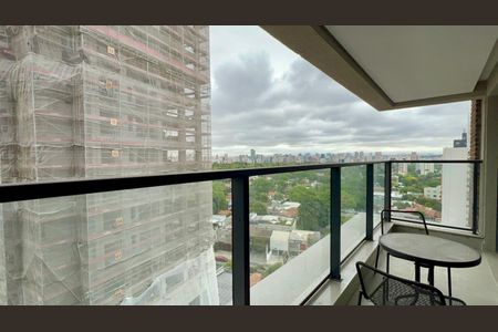 Varanda de apartamento para alugar com 1 quarto, 41m² em Jardins, São Paulo