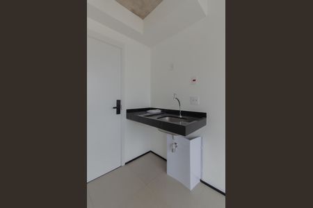 Cozinha de kitnet/studio para alugar com 1 quarto, 18m² em Vila Mariana, São Paulo