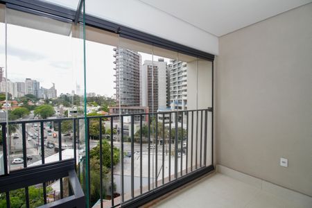 Varanda de apartamento para alugar com 1 quarto, 28m² em Sumaré, São Paulo