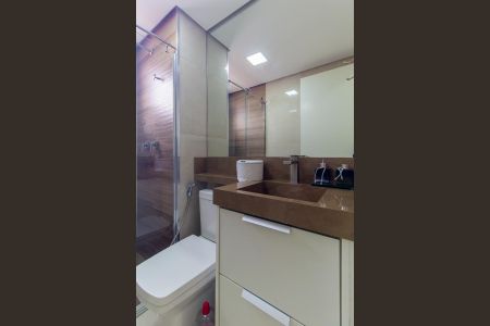 Apartamento à venda com 59m², 2 quartos e 1 vagaBanheiro Social