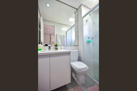 Apartamento à venda com 65m², 2 quartos e 1 vagaBanheiro Social