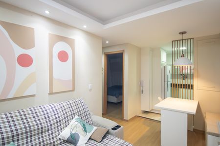 Sala de apartamento para alugar com 2 quartos, 45m² em Vila Lage, São Gonçalo