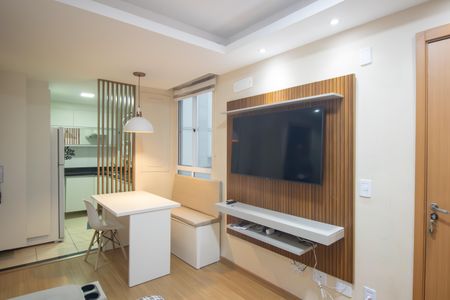 Sala de apartamento para alugar com 2 quartos, 45m² em Vila Lage, São Gonçalo