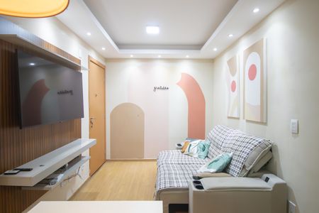 Sala de apartamento para alugar com 2 quartos, 45m² em Vila Lage, São Gonçalo