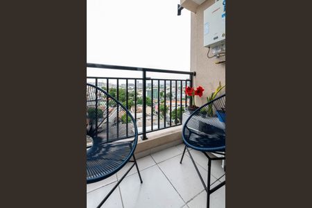 Varanda da Sala de apartamento para alugar com 1 quarto, 32m² em Imperial de São Cristóvão, Rio de Janeiro