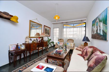 Sala de apartamento à venda com 4 quartos, 100m² em São Pedro, Belo Horizonte