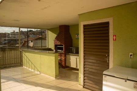 Área comum - Churrasqueira de apartamento à venda com 2 quartos, 60m² em Sapucaias, Contagem